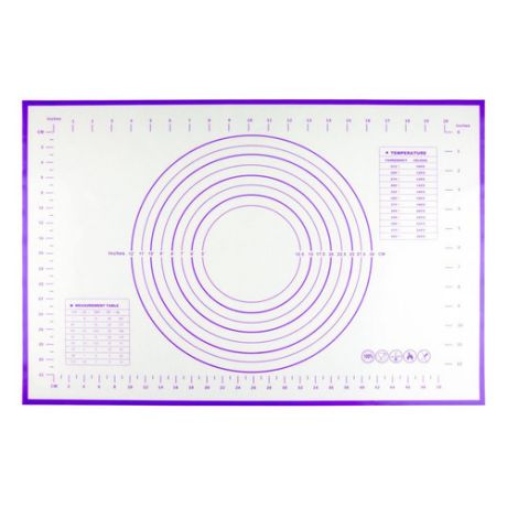 Коврик кулинарный Bradex TK 0500 фиолетовый