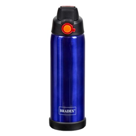 Термос-бутылка BRADEX TK 0413, 0.77л, синий