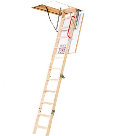 Лестница чердачная Fakro Komfort деревянная 335х60х120 см