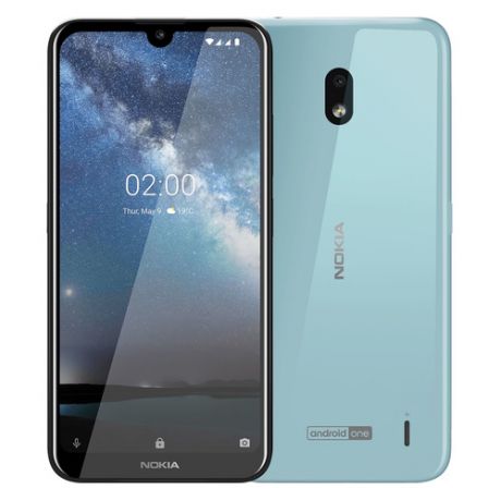 Задняя крышка NOKIA Xpress-on Cover XP-222, для Nokia 2.2, голубой [8p00000064]