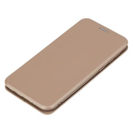 Чехол (флип-кейс) BORASCO Shell case, для Samsung Galaxy M21, золотистый [39138]