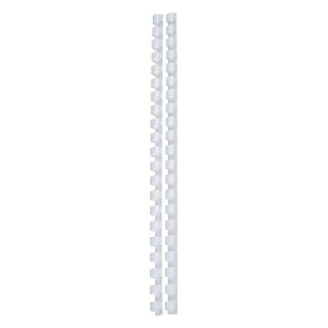 Пружина пластиковая FELLOWES CRC-53308, 10мм, 41 - 55 листов, A4, 25, белый
