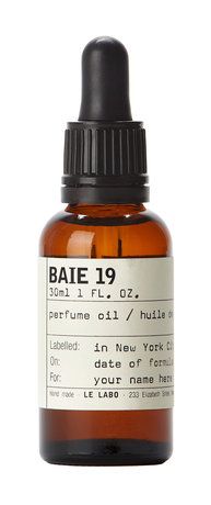 Le Labo Baie 19 Perfume Oil