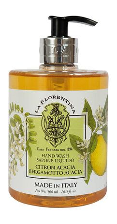 La Florentina Liquid Soap Acacia and Citron