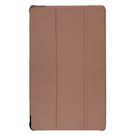 Чехол для планшета BORASCO Tablet Case, для Huawei Media Pad M5 lite 8, коричневый [39196]