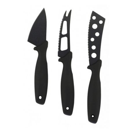 Набор ножей кухон. Vitesse VS-2705 компл.:3шт черный блистер