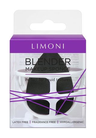 Limoni Blender Makeup Sponge Black