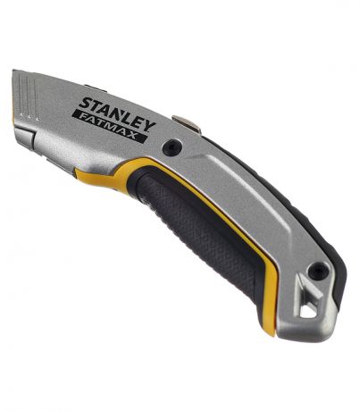 Нож строительный Stanley Xtreme 19 мм с двумя выдвижными лезвиями металлический корпус