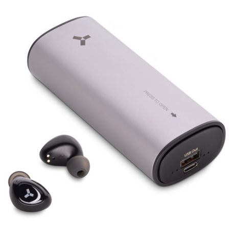 Наушники с микрофоном Accesstyle Tangerine TWS, Bluetooth, вкладыши, черный