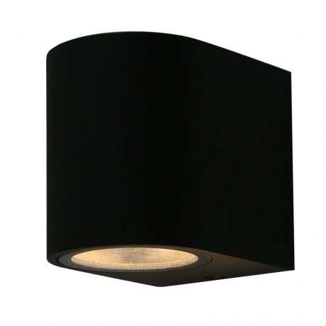 Светильник накладной ARTE LAMP A3102AL-1BK GU10 90x80x70 мм 35 Вт 220 В IP44 черный