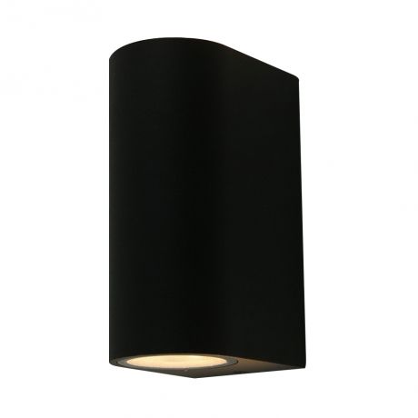 Светильник накладной ARTE LAMP A3102AL-2BK GU10 90x150x70 мм 35 Вт 220 В IP44 черный