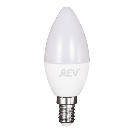 Лампа светодиодная REV 9 Вт E14 свеча С37 4000 К дневной свет 230 В матовая