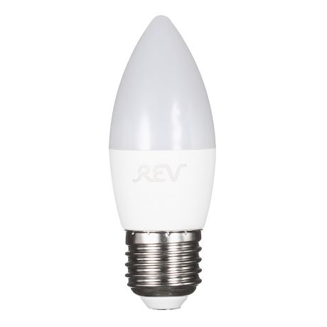 Лампа светодиодная REV 9 Вт E27 свеча С37 4000 К дневной свет 230 В матовая