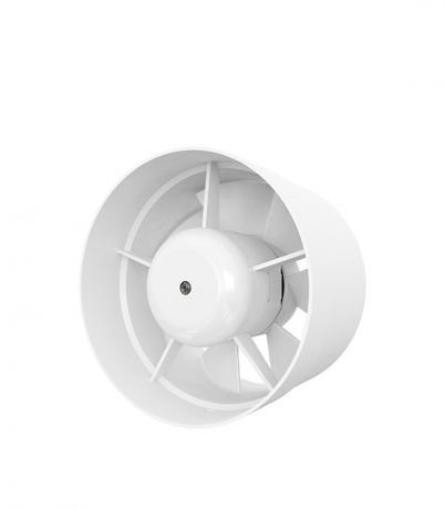 Вентилятор канальный осевой AURAMAX VP d125 мм белый