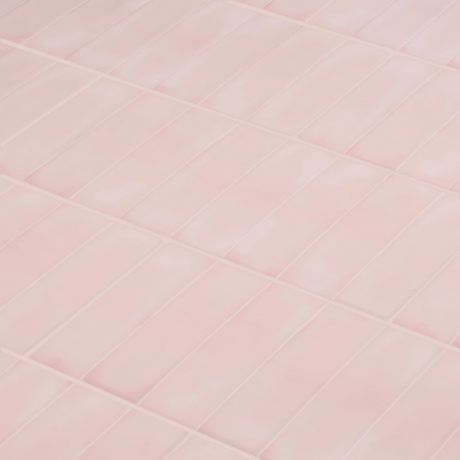 Плитка облицовочная Cersanit Pudra кирпич розовый 200x440x8,5 мм (12 шт.=1,05 кв.м)