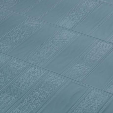 Плитка облицовочная Керамин Метро 2Д синий 275x400x7,5 мм (15 шт.=1,65 кв.м)