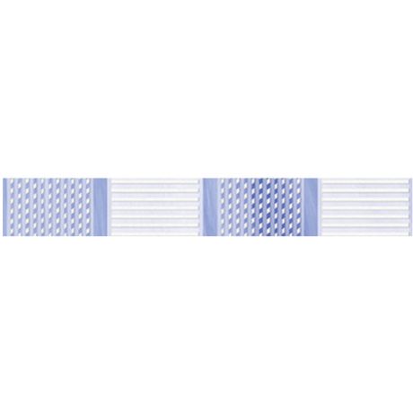 Плитка бордюр Axima Агата C голубая 250x35x7 мм