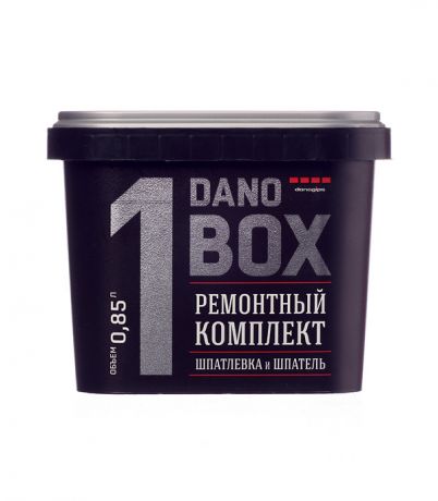 Шпаклевка для экcпресс-ремонта Danogips DanoBox1 с шпателем 0,85 л/1 кг