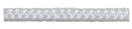 Шнур вязанный полипропиленовый 8 прядей белый d5 мм