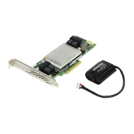 Контроллер Adaptec ASR-81605Z SGL RAID 0/1/1E/10/5/6/50/60 16i-ports 1Gb Flash BBU (2287101-R)