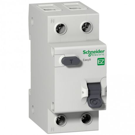 Автомат дифференциальный Schneider Electric Easy9 (EZ9D34610) 10 А 30 мА 1P+N тип AC 4,5 кА