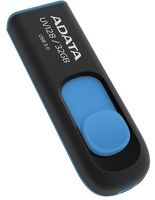 USB-флешка ADATA DashDrive UV128 32Gb Black/Blue (AUV128-32G-RBE)