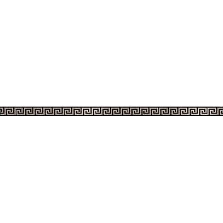 Керамогранит Керамика будущего Крит бордюр черный 600х25х10,5 мм