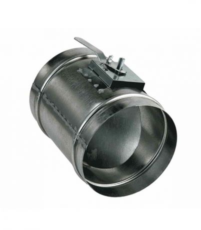 Дроссель-клапан для круглых воздуховодов d125 мм оцинкованный ORE