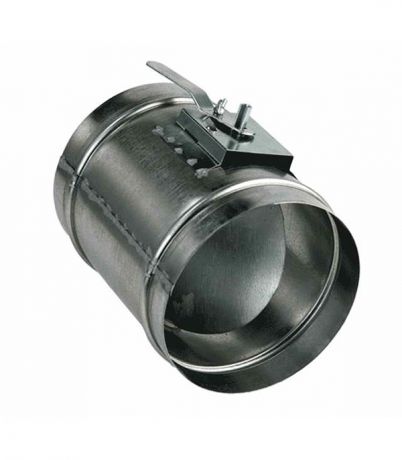Дроссель-клапан для круглых воздуховодов d200 мм оцинкованный ORE