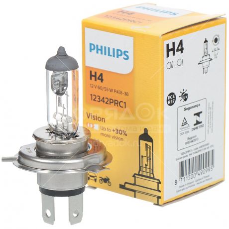 Лампа автомобильная Philips Vision Premium Н4 12v 60/55w