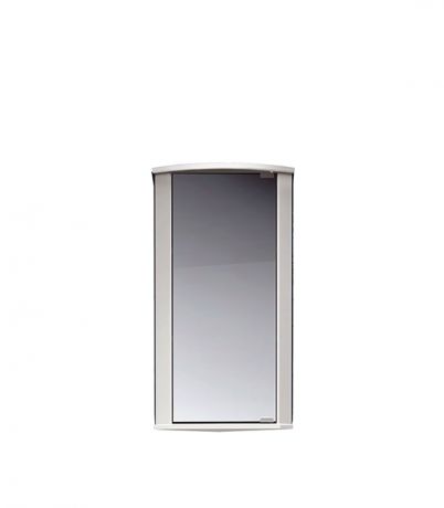 Зеркальный шкаф MITTE Микро 295 мм угловой белый