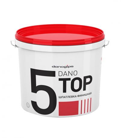 Шпатлевка финишная Danogips Dano Top 5 3 л/5 кг