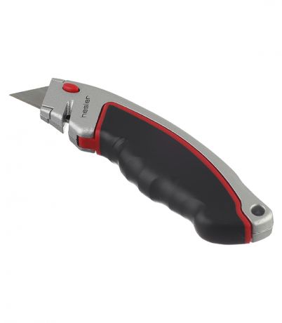 Нож строительный Hesler 19 мм с трапециевидным лезвием