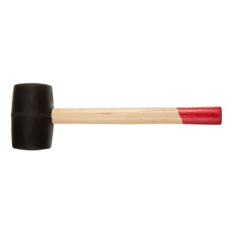 Киянка резиновая Hesler деревянная ручка черная 400 г