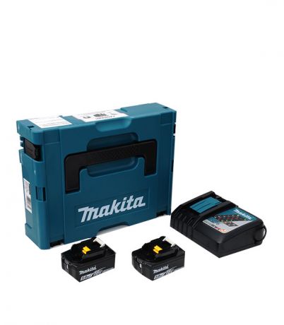 Аккумулятор Makita 198311-6 18В 5Ач Li-Ion с зарядным устройством в комплекте (2 шт.)