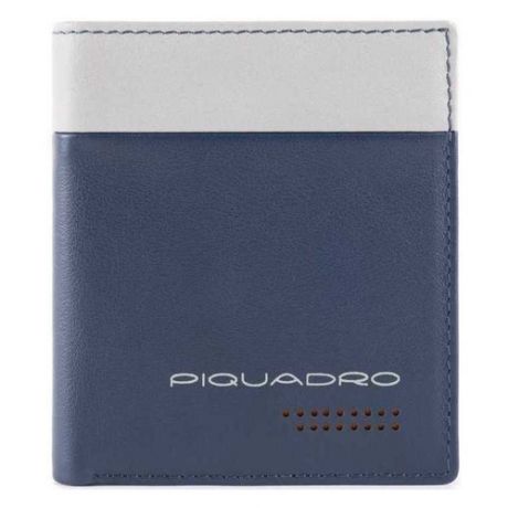 Чехол для кредитных карт Piquadro Urban PP1518UB00R/BLGR синий/серый натур.кожа