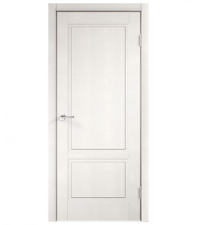 Дверное полотно VellDoris Ольсен белое глухое эмаль 700x2000 мм