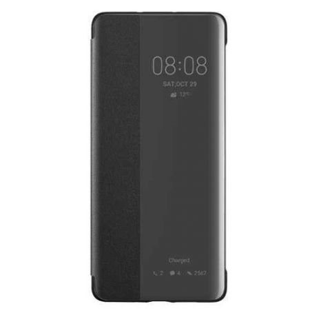 Чехол (флип-кейс) HUAWEI Smart View Flip Cover, для Huawei P40, черный [51993703]