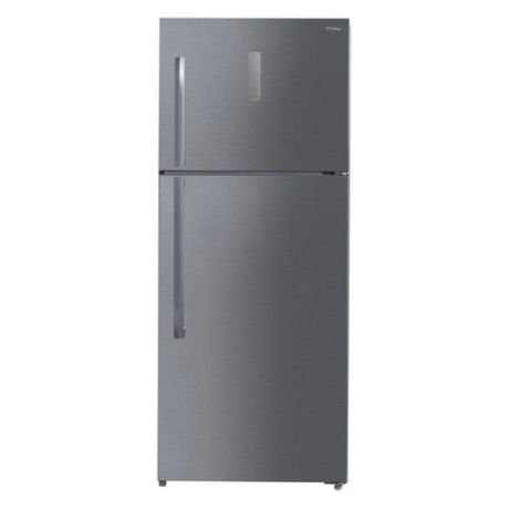 Холодильник HYUNDAI CT4553F, двухкамерный, нержавеющая сталь
