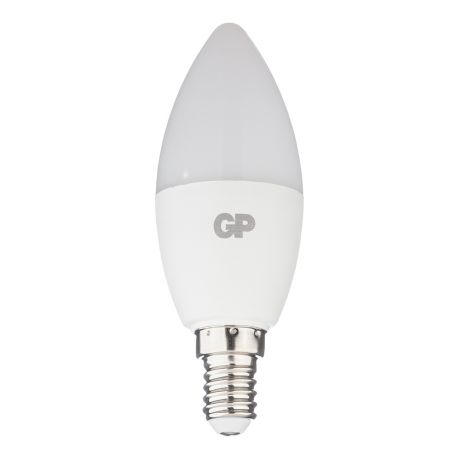 Лампа светодиодная GP 7 Вт E14 свеча C37 4000 К дневной свет 220-240 В матовая