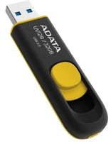 USB-флешка ADATA DashDrive UV128 32Gb Black/Yellow (AUV128-32G-RBY)