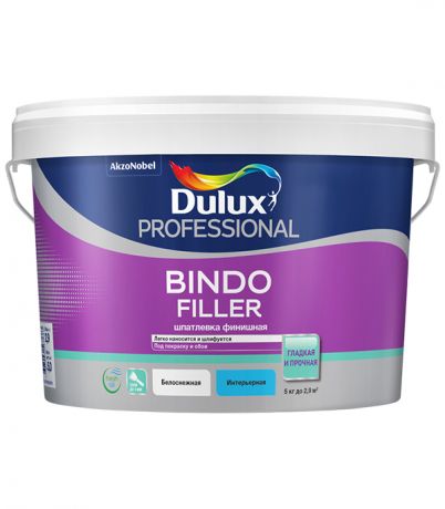 Шпатлевка финишная Dulux Bindo Filler 2,9 л