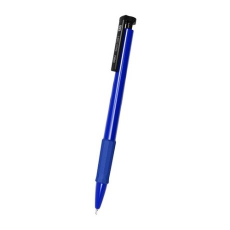 Упаковка шариковых ручек DELI EQ02430, авт., 0.5мм, синий 12 шт./кор.