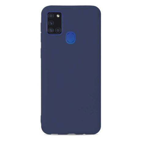 Чехол (клип-кейс) GRESSO Meridian, для Samsung Galaxy A21s, темно-синий [gr17mrn767]