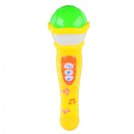 Игрушка детская Микрофон-караоке 272-634, 21х6.5х6.5 см
