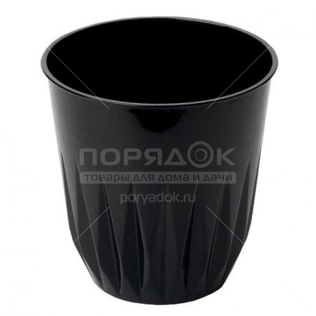 Одноразовый стакан Мистерия Баккара 181001б черный, 250 мл, 80 мм