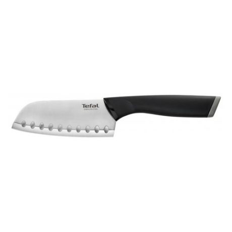 Нож кухонный Tefal K2213614 (2100094126) стальной сантоку для рыбы лезв.120мм черный/серебристый бли