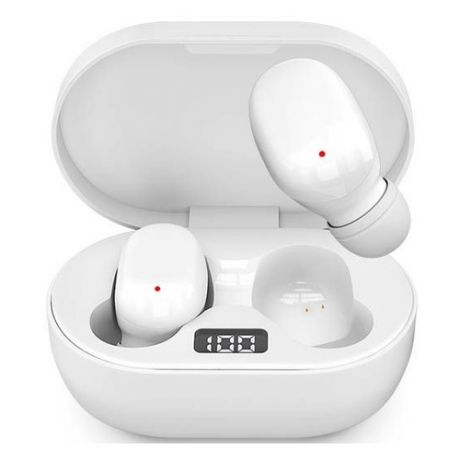 Наушники с микрофоном HIPER TWS BRISE V2, Bluetooth, вкладыши, белый матовый [htw-s1]