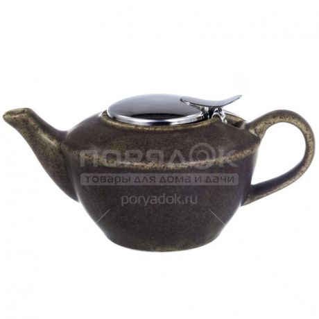 Чайник заварочный керамический, 500 мл, Феличита 109-06056 серый