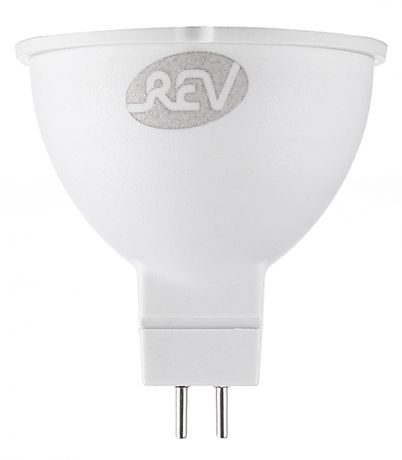 Лампа светодиодная REV 3 Вт GU5.3 рефлектор MR16 3000 К теплый свет 230 В